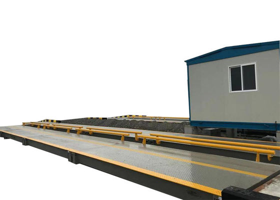جودة  LED 22M Truck Scale Weighbridge Electronic Carbon Steel مصنع