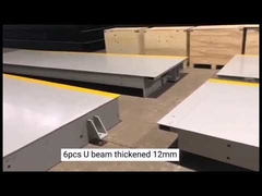 الميزان الإلكتروني للوزن للشاحنة 80t 100t المصنع